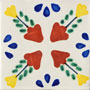 Mexican Decorative Tile Flechas 1057